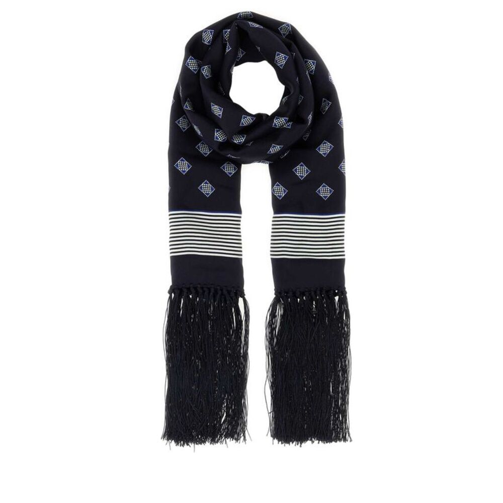 Bode Men Printed Silk Scarf